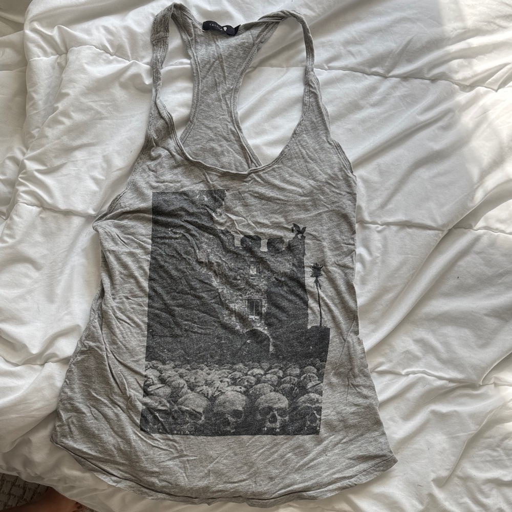 Women’s Talula Gray Graphic Tank Top